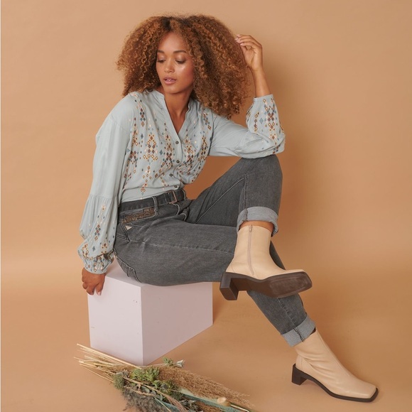 CREAM CRFILLIPA LONG SLEEVED BLOUSE Size 44 (XL) - Picture 4 of 15